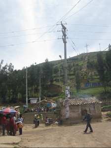 El Cerro de Via Crucis en Huancayo